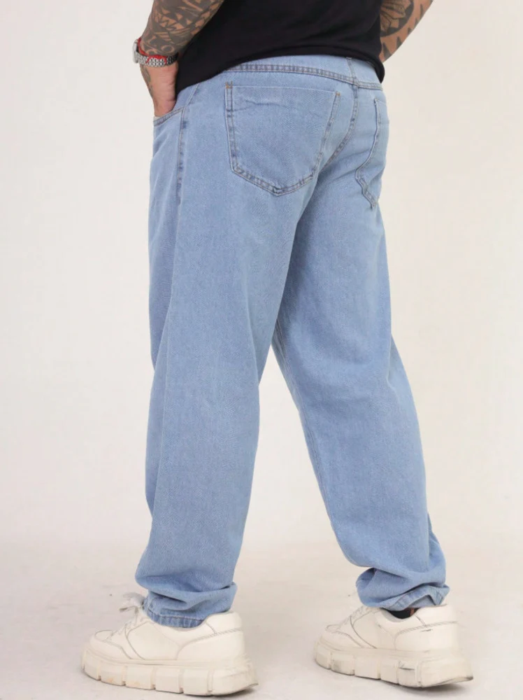 Calça Jeans Larga Masculino Oversize Sem Elastano - Image 9