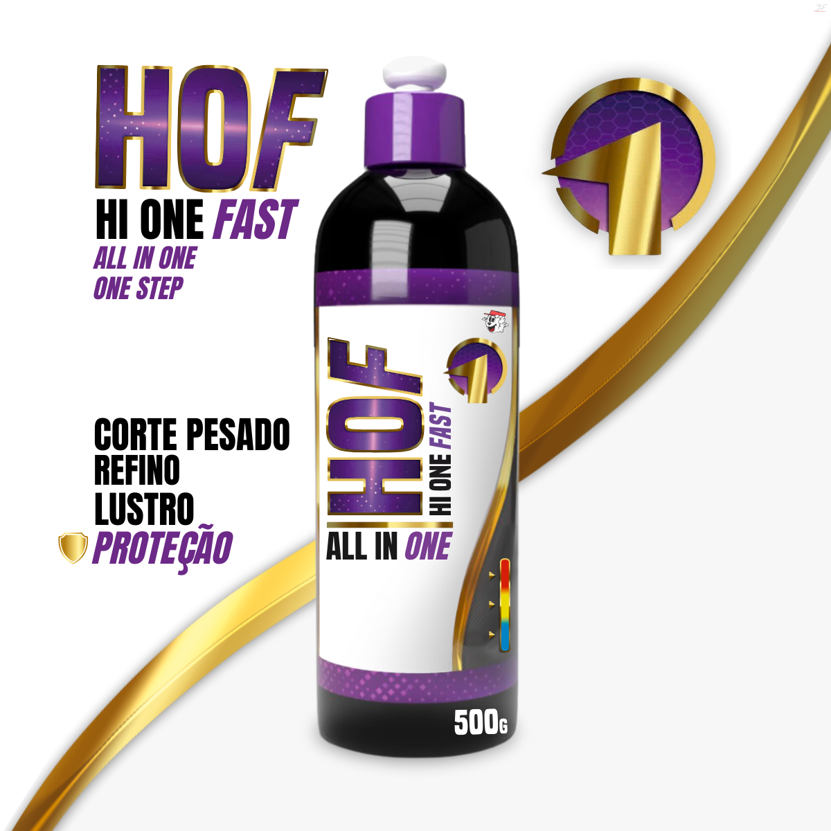 Composto Polidor HOF Hi One Fast All in One / One Step 500gr LINCOLN - Image 3