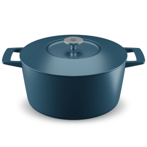 IronPot - Panela Ferro Fundido Redonda - 28cm, Azul