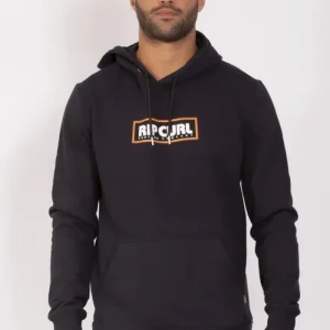 MOLETOM RIP CURL BIG MUMMA HOOD PRETO