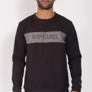 MOLETOM RIP CURL ESPECIAL CUT PRETO