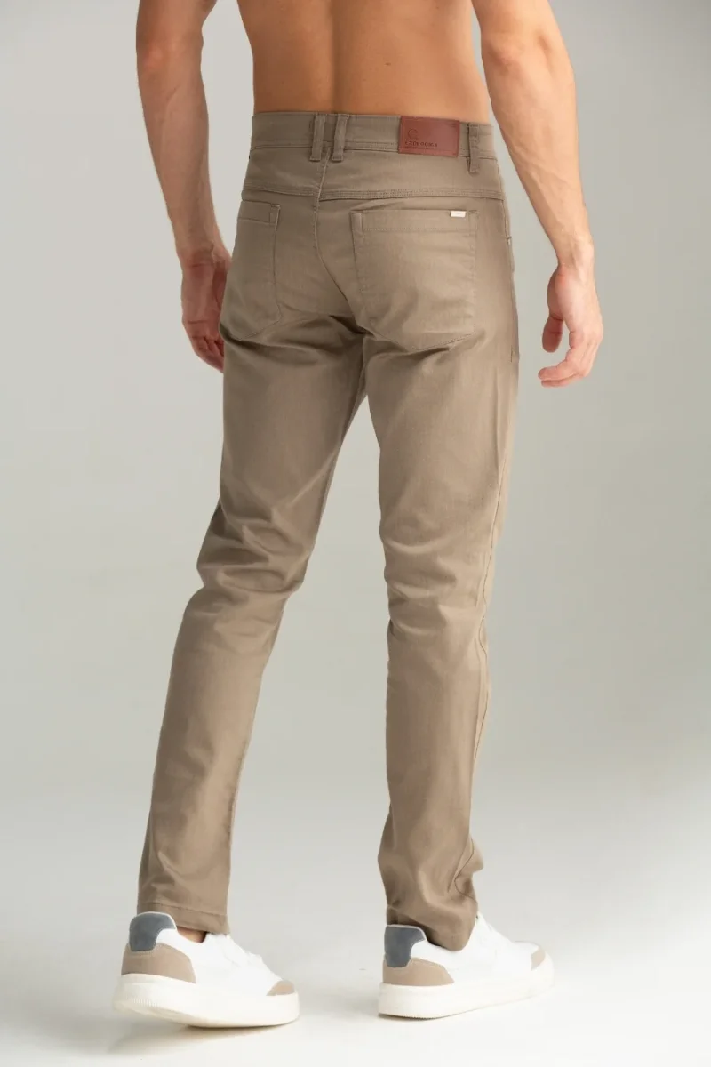 CALÇA DE TECIDO ANDREUS PLUS CAQUI - Image 5