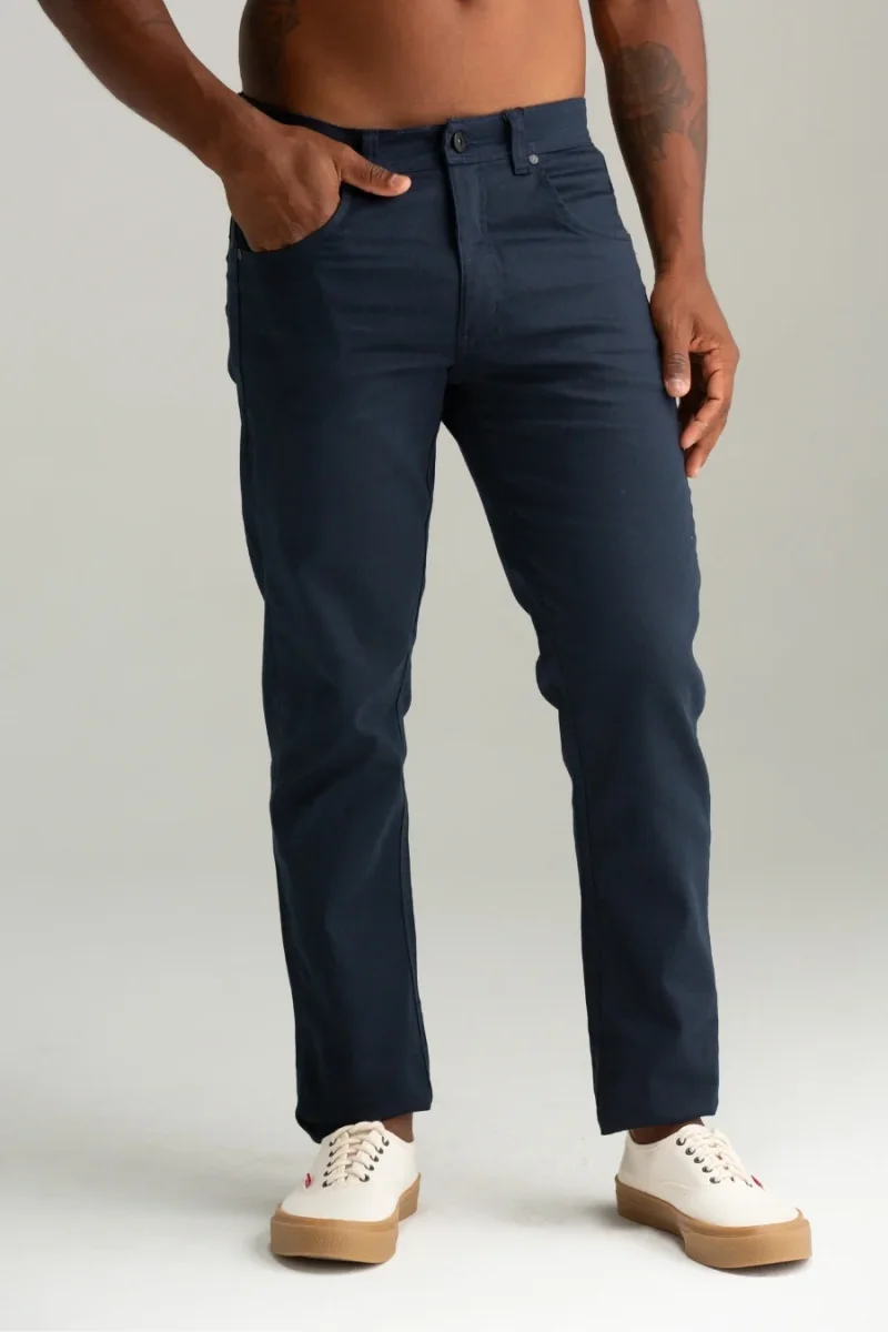 CALÇA DE TECIDO ANDREUS PLUS MARINHO - Image 2