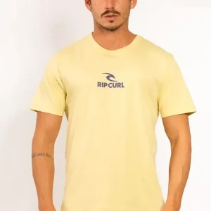 CAMISETA RIPCURL ICON TEE BAUNILHA