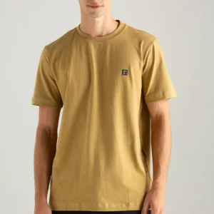 CAMISETA BASICA SLIM CONFORT CAQUI
