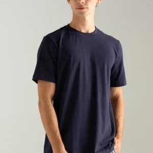 CAMISETA BASICA SLIM CONFORT MARINHO