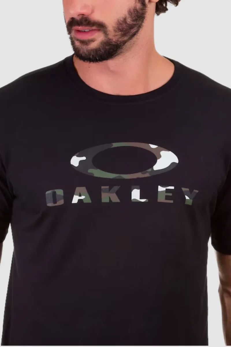 CAMISETA OAKLEY O-BARK SS TEE CAMUFLADO PRETO - Image 3