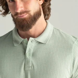 POLO MALHA MADRAS VERDE