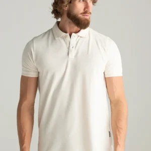 POLO PIQUET LINEN NATURAL