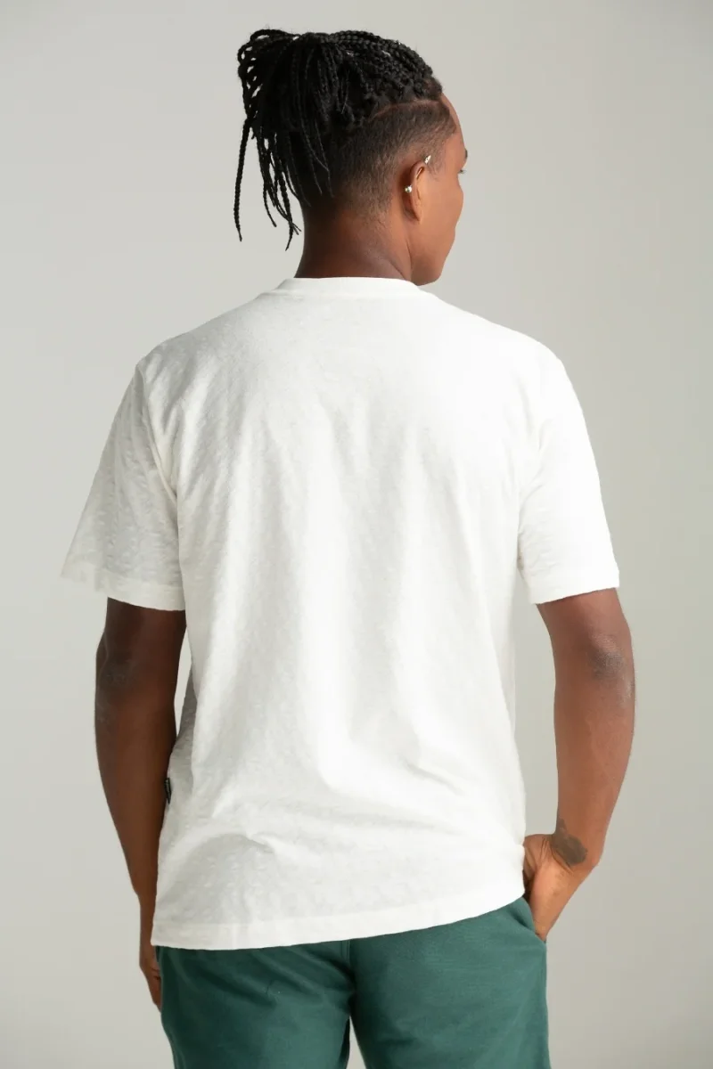 CAMISETA TRABALHADA OFF WHITE - Image 5