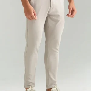 CALÇA TECH COM ELÁSTICO BEGE