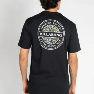 CAMISETA BILLABONG ROTOR PRETO