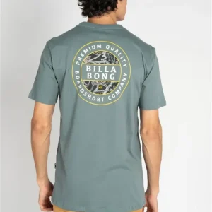 CAMISETA BILLABONG ROTOR FILL VERDE ESCURO
