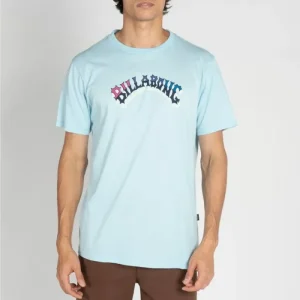 CAMISETA BILLABONG GRADIENT ARCH AZUL CLARO