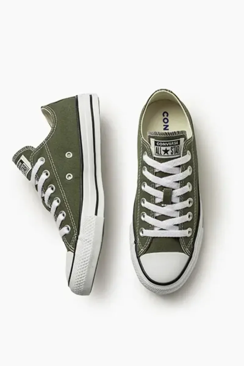 TÊNIS CONVERSE CHUCK TAYLOR ALL STAR SEASONAL COLORS CANO BAIXO VERDE - Image 5