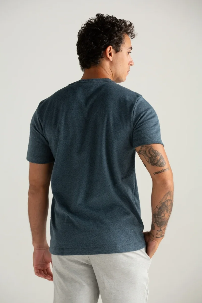 CAMISETA CONFORT SUEDINE MOLINE MARINHO - Image 4