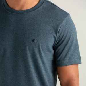 CAMISETA CONFORT SUEDINE MOLINE MARINHO