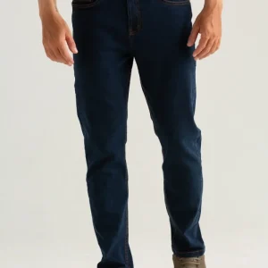 CALÇAS JEANS SLIM AZUL ESCURO