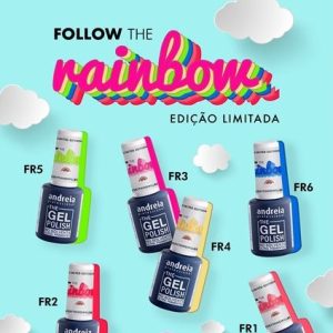 The Gel Polish Andreia Coleção Rainbow