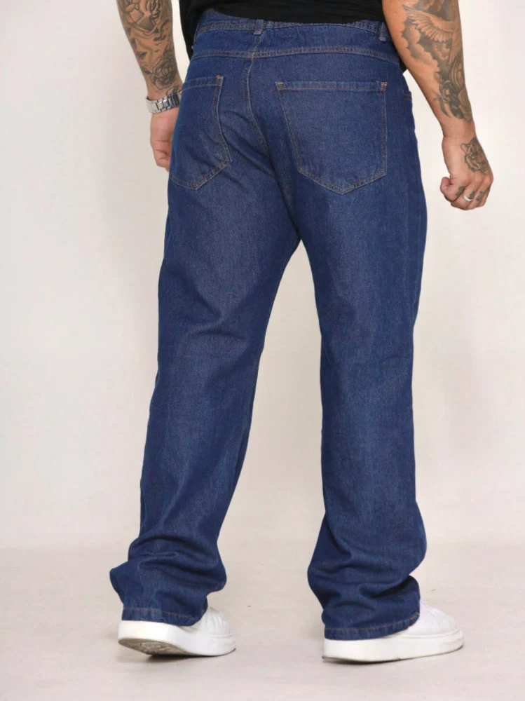 Calça Jeans Larga Masculino Oversize Sem Elastano - Image 4