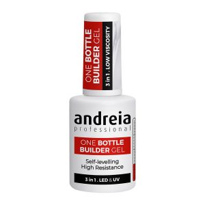 Gel 3 em 1 Transparente One Bottle Builder Gel Andreia 14ml