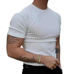 Camisa Masculina Canelada