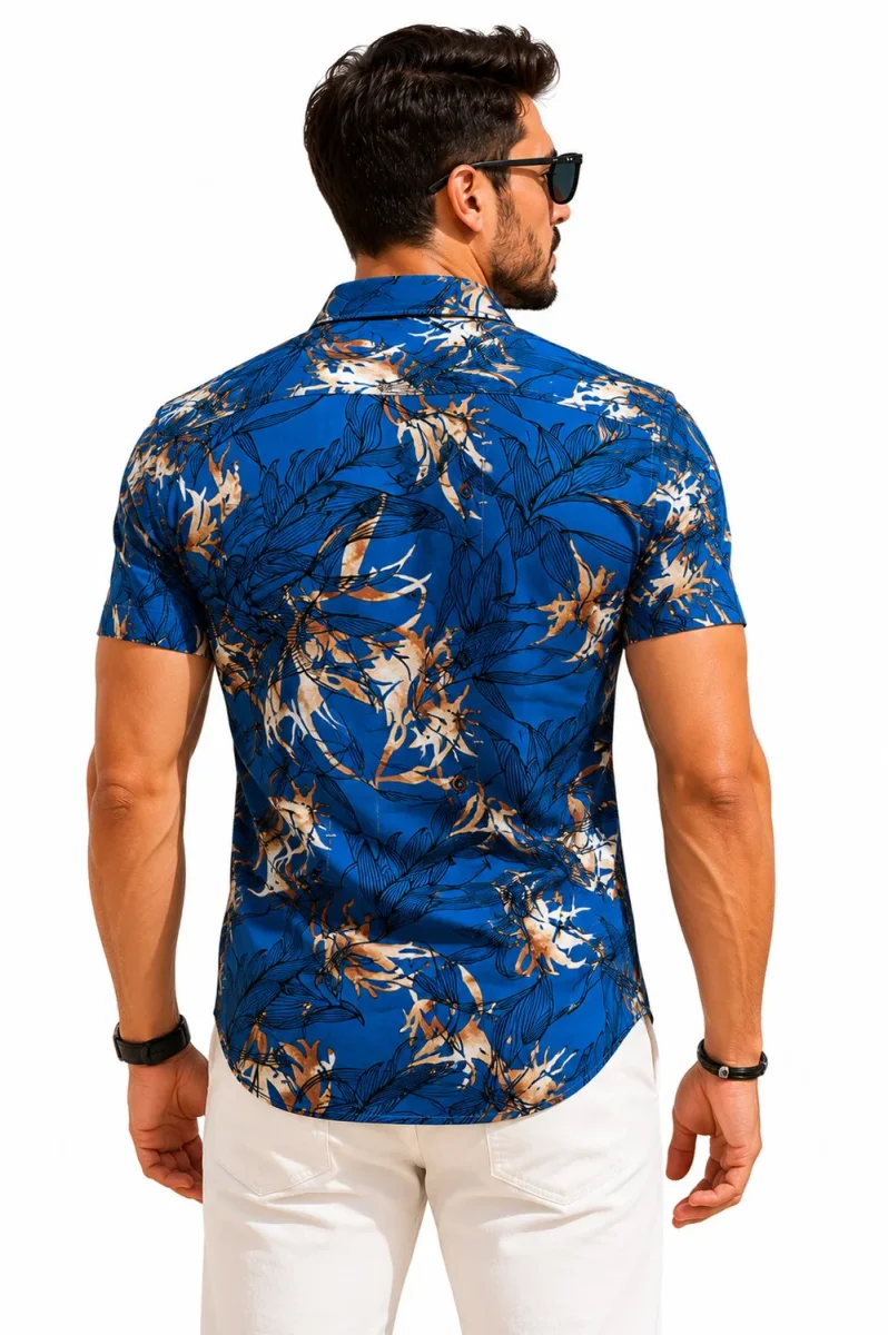 Camisa Floral Masculina - Image 3