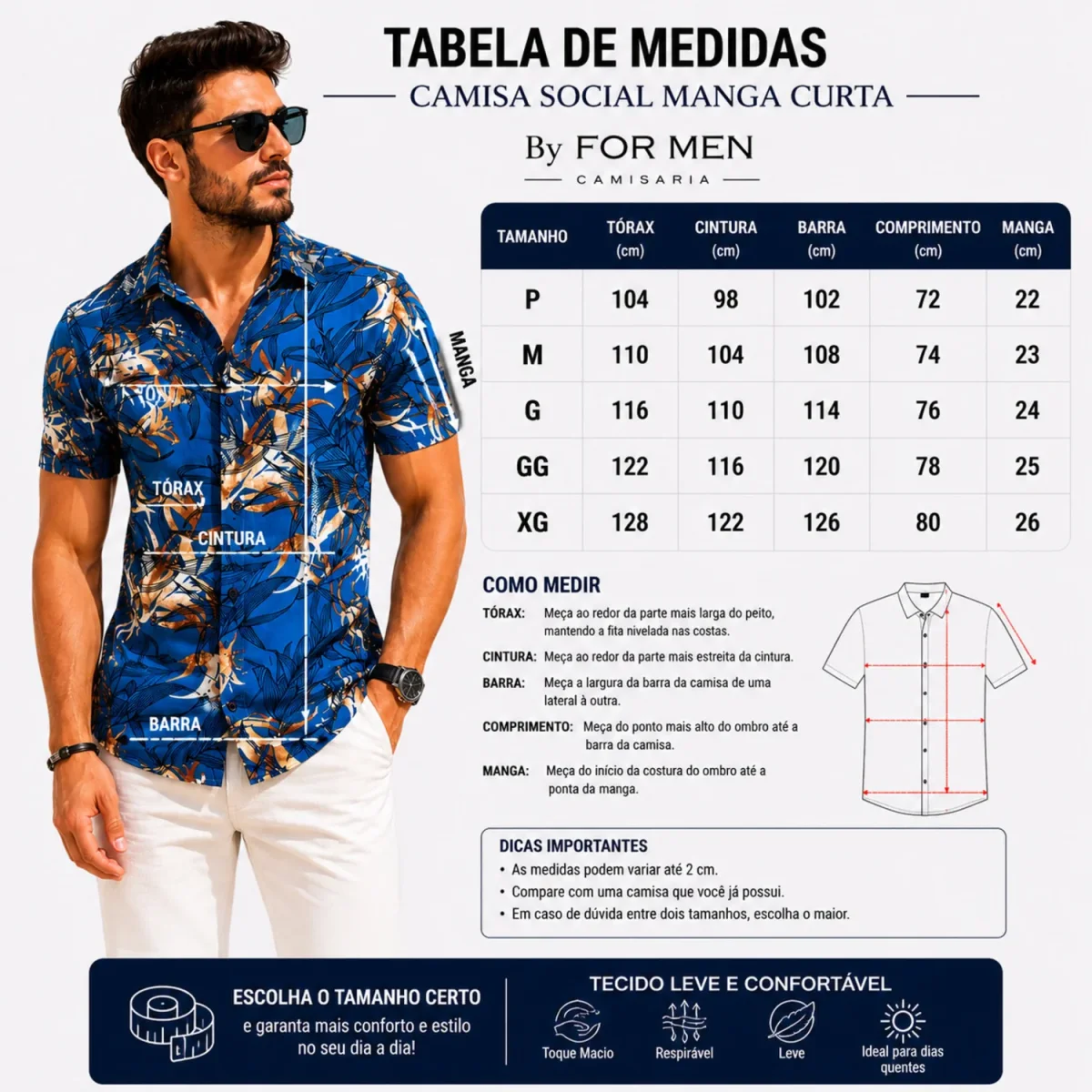 Camisa Floral Masculina - Image 5