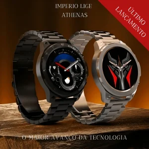 SMARTWATCH ORIGINAL DE LUXO IMPERIO LIGE - ATHENAS