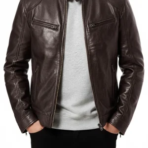 Jaqueta Masculina Couro