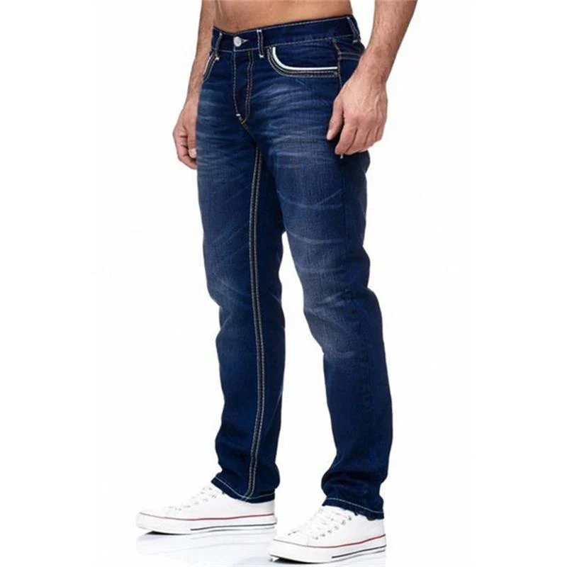Calça Jeans Masculina Tradicional Resistência Produnda - Image 6