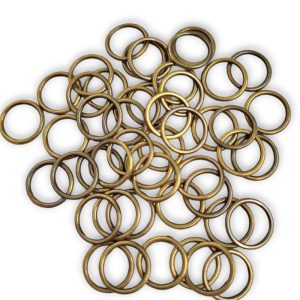 ARGOLA 7 MM OURO VELHO