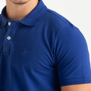 POLO PIQUET FLORA ROYAL