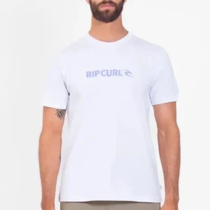 CAMISETA RIP CURL NEW ICON BRANCO