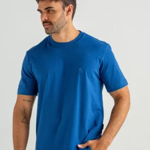 CAMISETA M/C M. REGULAR FIO 40 ROYAL
