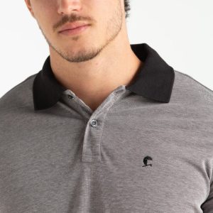 POLO DELFOS GOLD PRETO