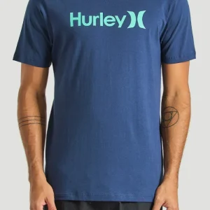 CAMISETA HURLEY O&O SOLID MARINHO