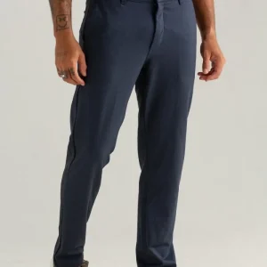 CALÇA DE TECIDO SPORT FINO PONTO ROMA MARINHO
