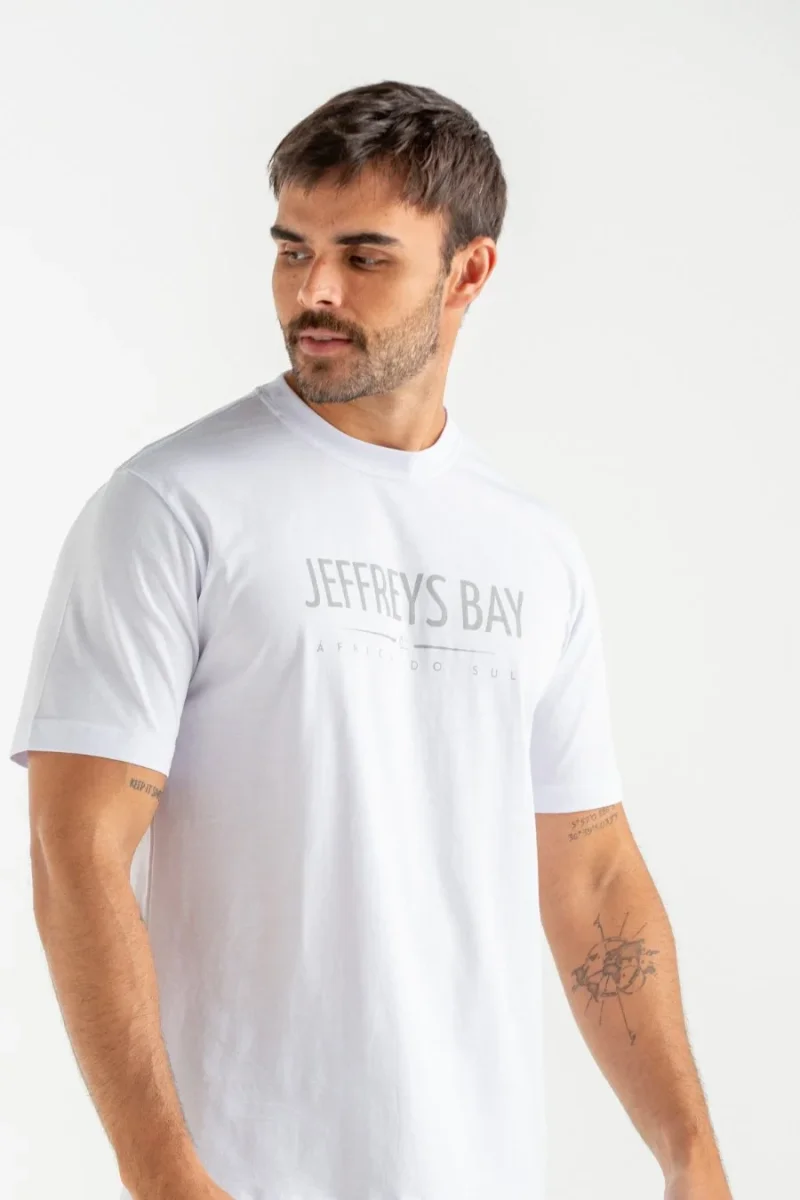 CAMISETA COM SILK JEFFREYS BAY BRANCO - Image 3
