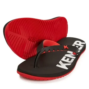 SANDÁLIA KENNER RED VERMELHO E PRETO 01