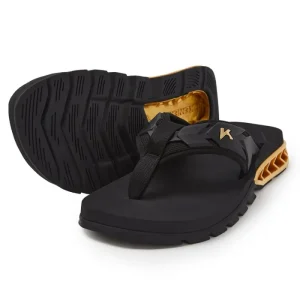 SANDÁLIA KENNER RAKKA ULTRA FORCE PRETO E DOURADO 04