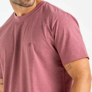 CAMISETA BASICA SLIM DENVER RECYCLE VINHO
