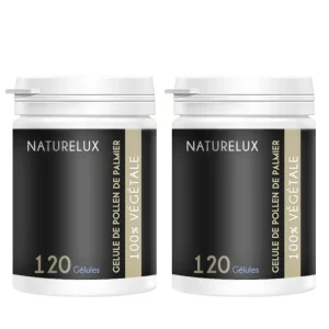 240 cápsulas Natureluxy Palm Pólen -5%
