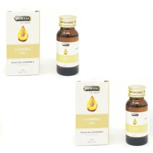 2 Óleo de Vitamina E 30mL 100% Natural Hemani -5%