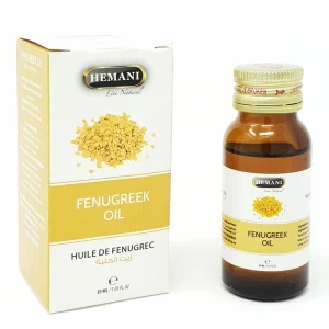 Óleo de Feno-Grego 30mL 100% Natural Hemani