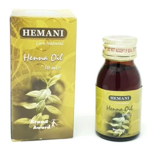 Óleo de Hena 30mL 100% Natural Hemani