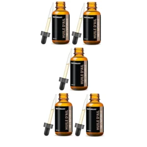 5 Pipeta de Óleo de Alho 100mL 100% Natural -20%