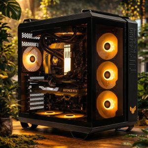 PC Gamer ASUS Ryzen 9800X3D, 32GB DDR5, RTX 5080, Win 11