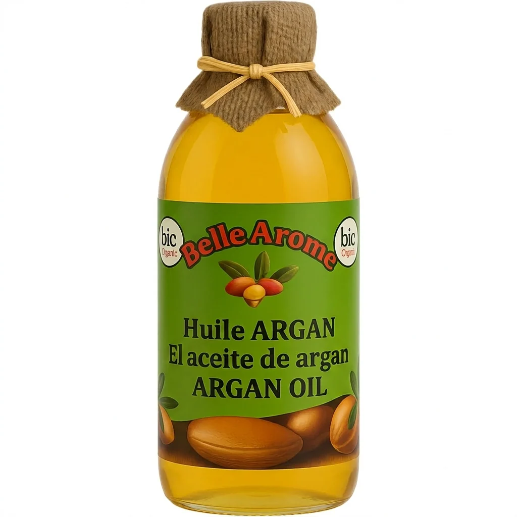 Óleo de Argan Orgânico de Marrocos 1L – Corpo e Cabelo