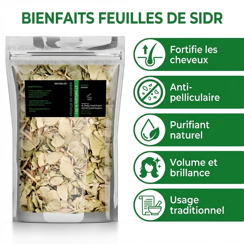 Folhas de Sidr Naturais 100g - Folhas de Jujuba Secas - Image 5